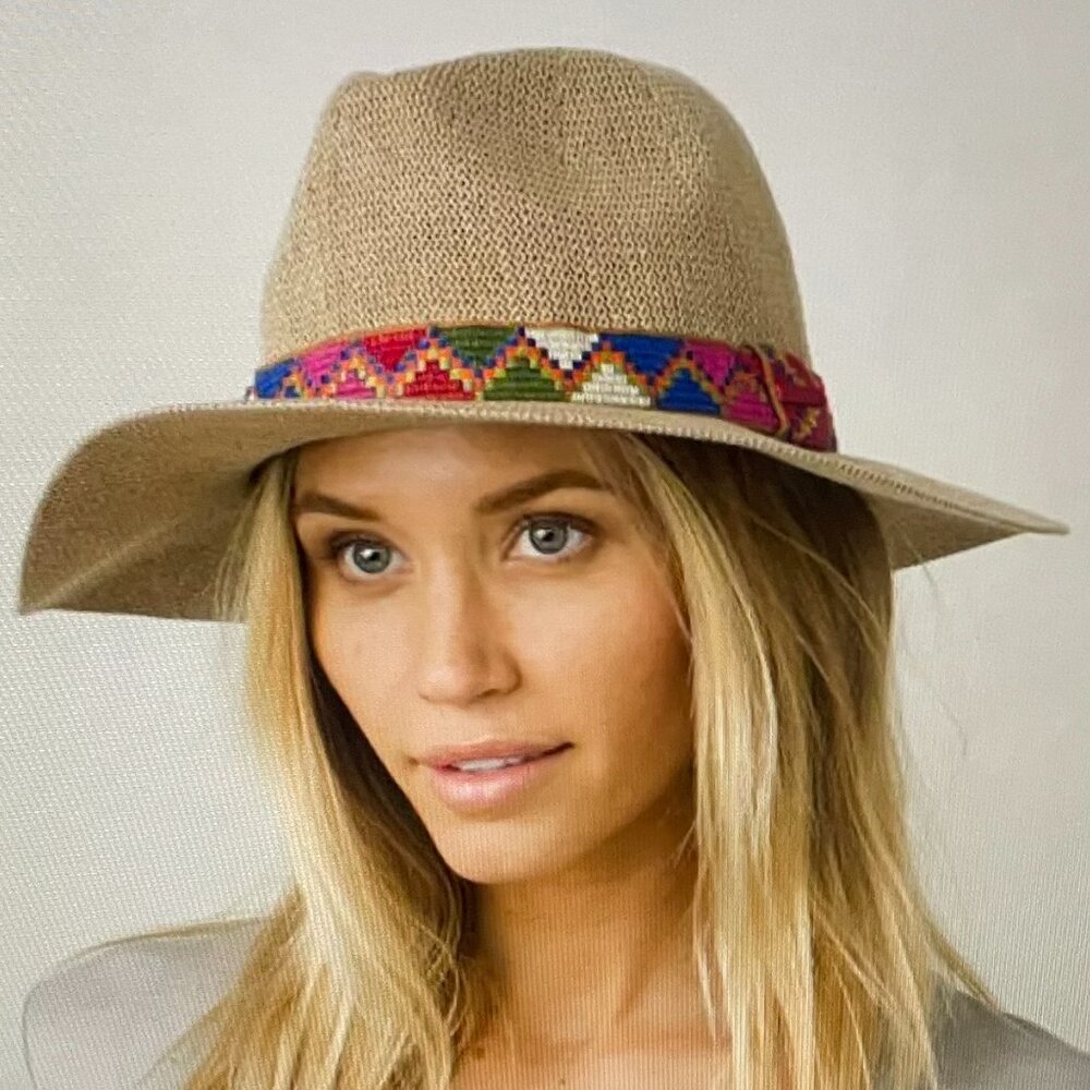 NWT prAna CYBIL KNIT FEDORA Women's Sun Hat NEW